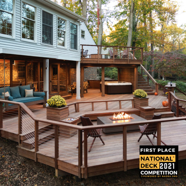 2021 Award Winning Wood Deck